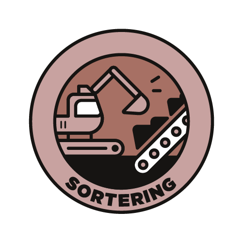 Sortering badge